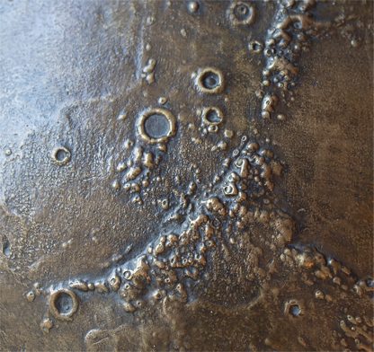 Cassiom Luna By Erol Bronze Monte Apenninus detail