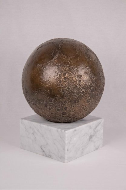 LUNA Bronze By Erol, the faithful reproduction of the Moon for eternity