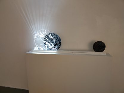 LUX TEMPORA BO, a CASSIOM light sculpture, inspired by our solar system, design by Ludovic Roth